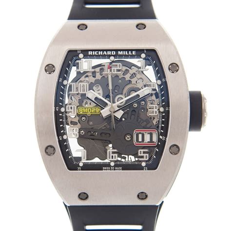 Richard Mille RM 029 Titanium Automatic with Oversize Date